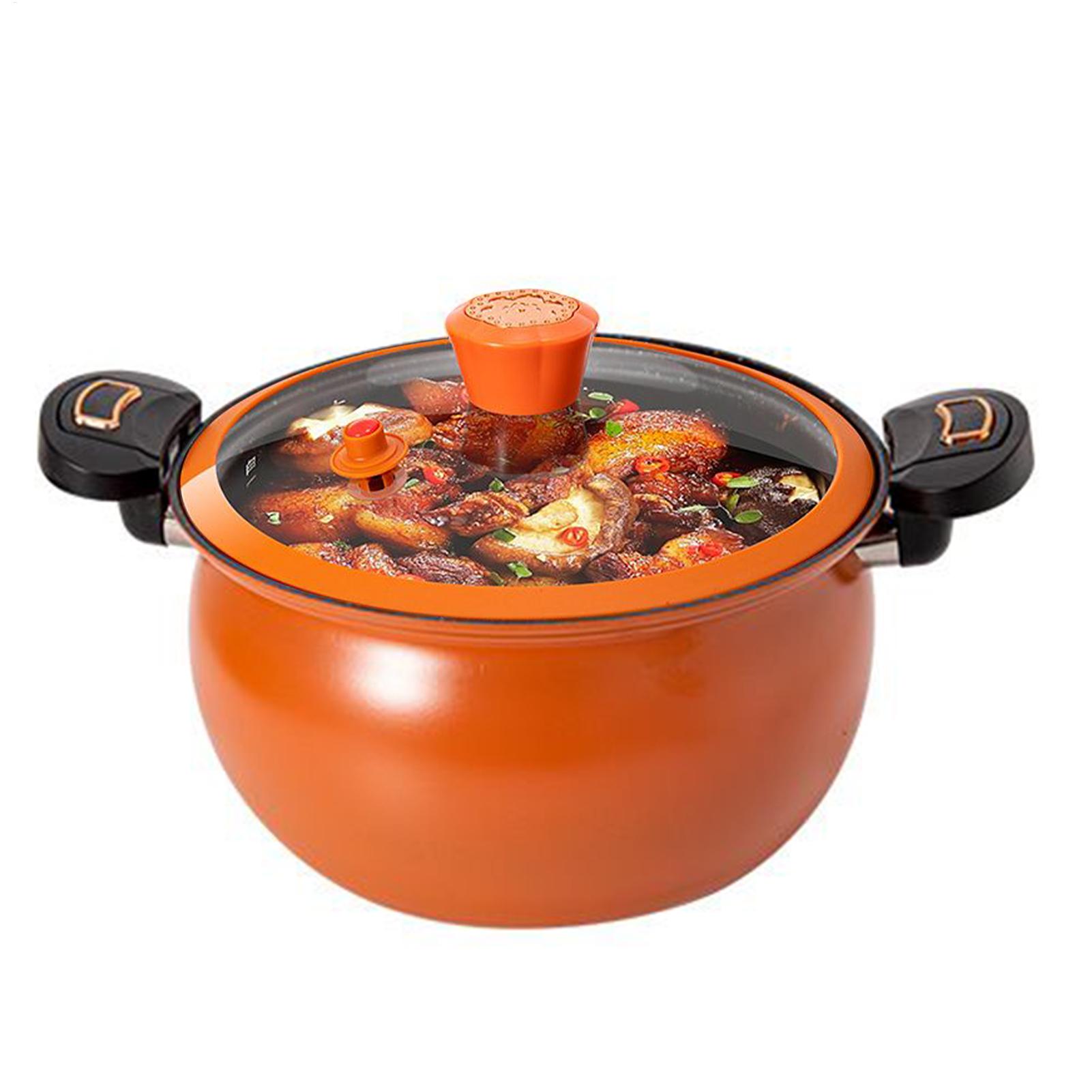 Home Cooking Fast Foods - Small Pressure Cooker Non-Stick Cooking Pot