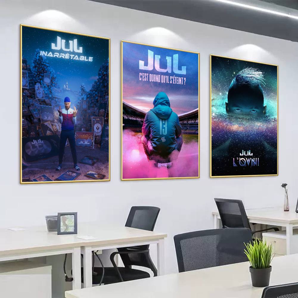 Home Cooking In French - French Rapper JuL Poster Print Cook