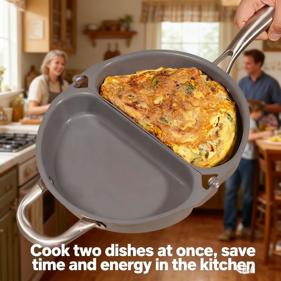 Home Cooking Egg Roll - Double Sided Non Stick Pan Foldable