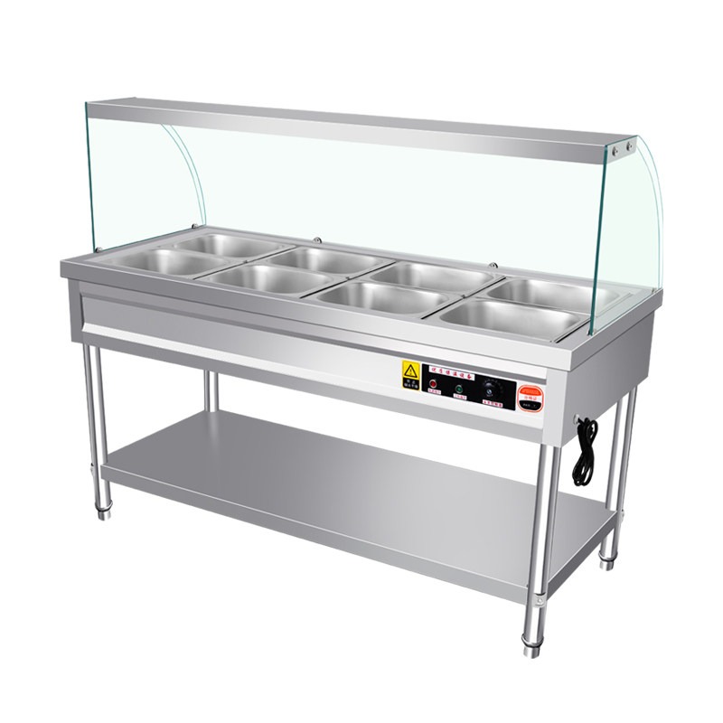 Home Cooking Fast Foods - Thermal insulation dining table glass cover
