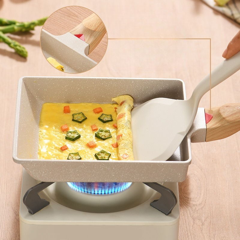 Non-Stick Tamagoyaki Square Pa - Home Cooking Egg Roll recension och pris