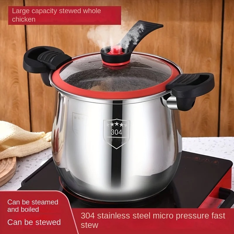 304 Stainless Steel Pressure C - Home Cooking Fast Foods recension och pris