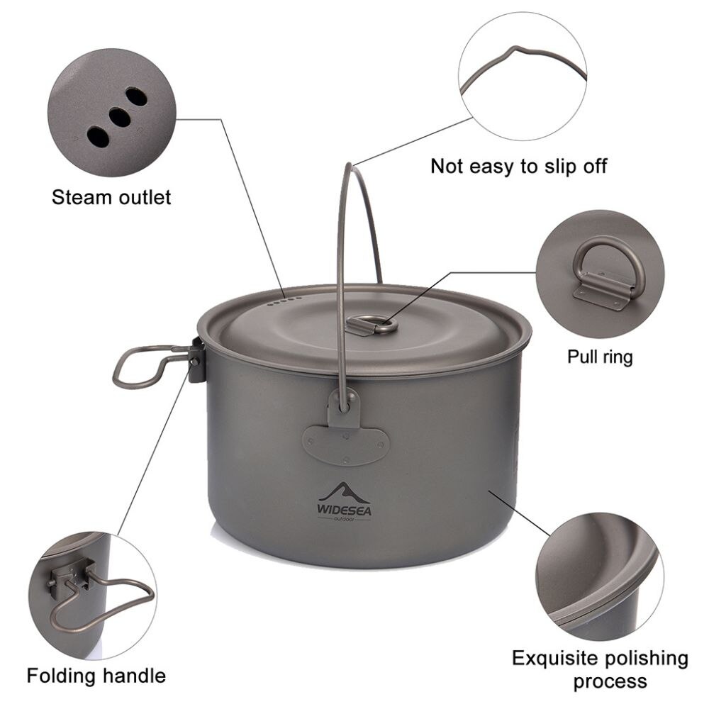 Widesea Camping Tableware Tita - Paella Pan Steel recension och pris