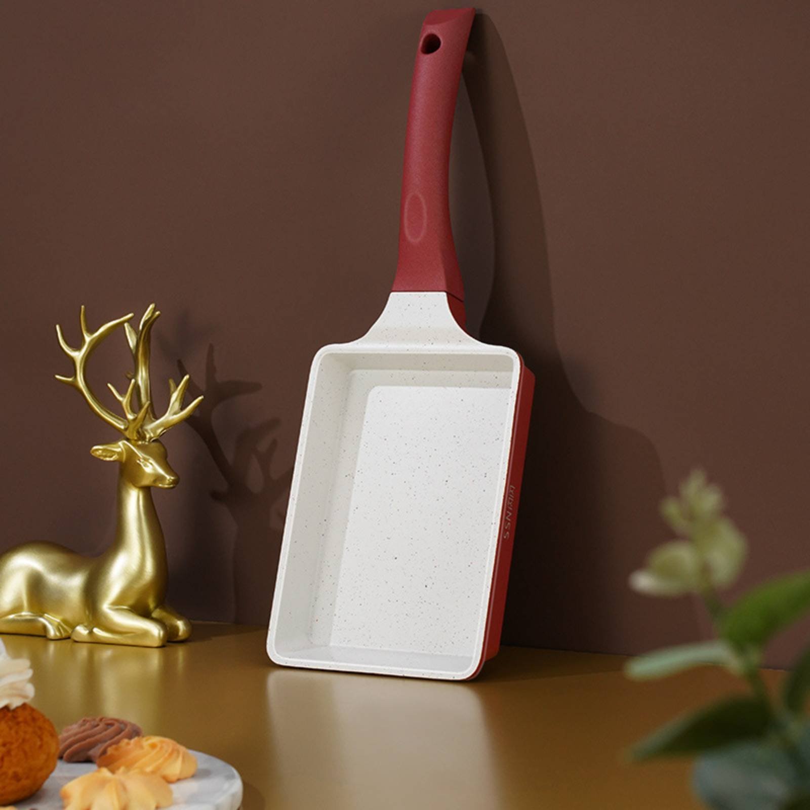 Tamagoyaki Pan Stone Look Japa - Home Cooking Egg Roll recension och pris