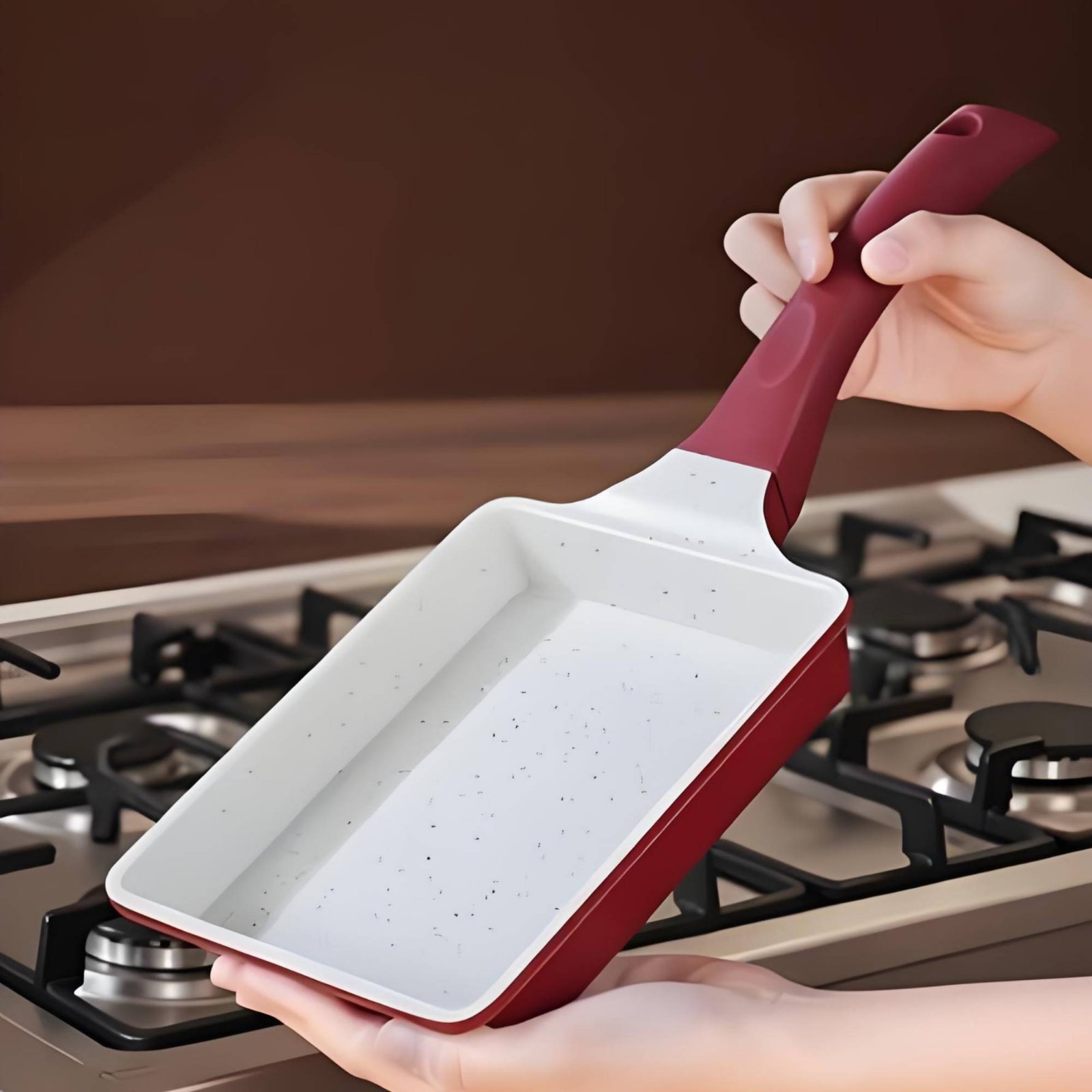 Tamagoyaki Pan Nonstick Japane - Home Cooking Egg Roll recension och pris