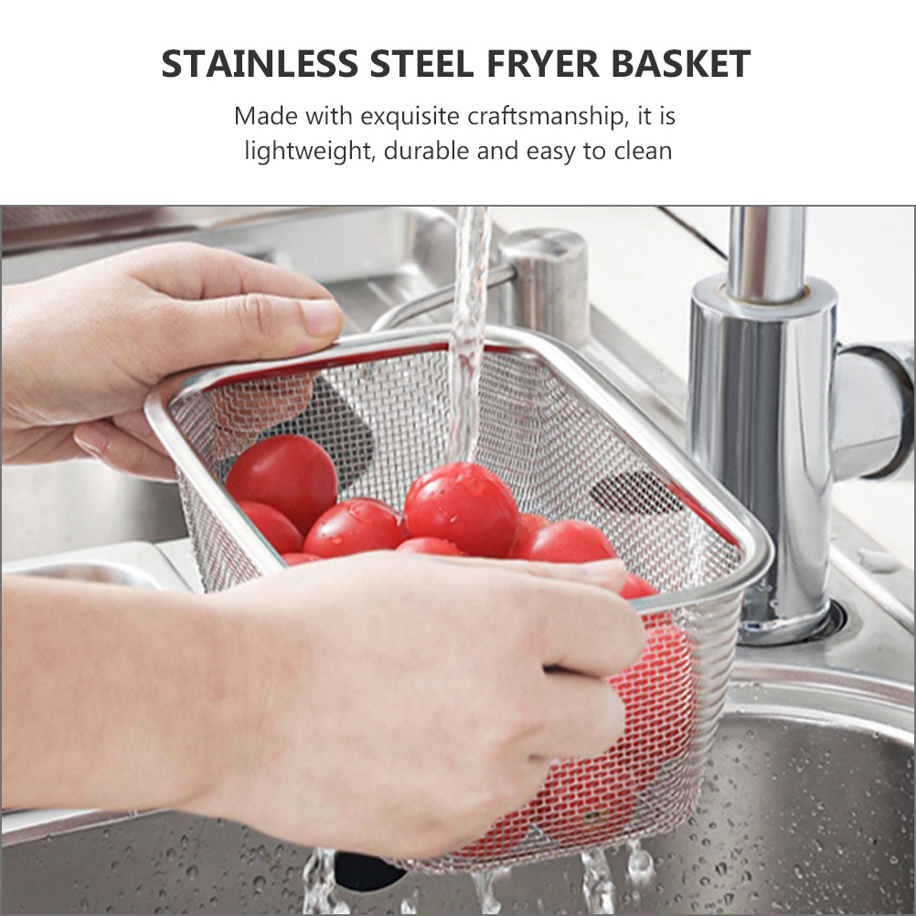 1Pcs Stainless Steel Frying Ba - Home Cooking In French recension och pris