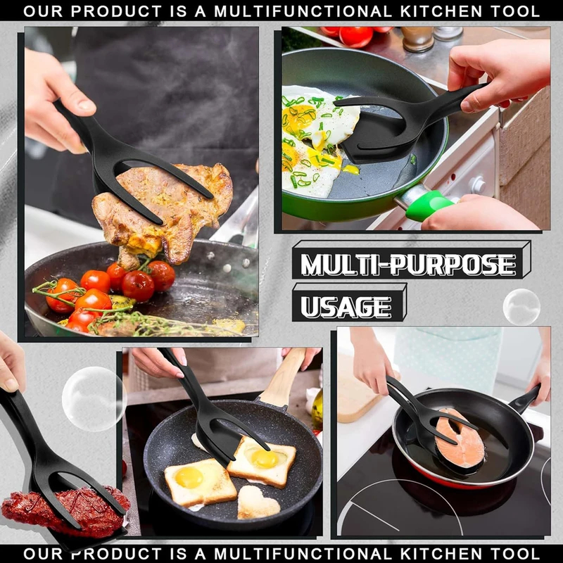 2 in 1 Grip Flip Spatula Clamp - Home Cooking In French recension och pris