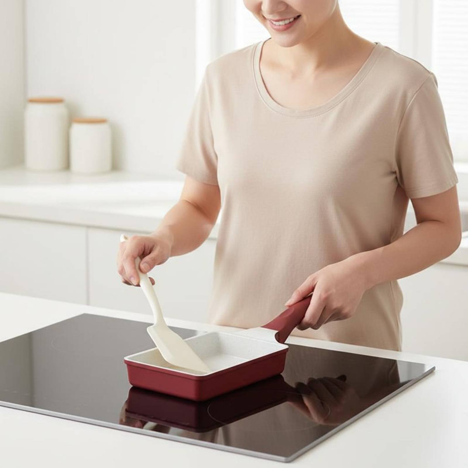 Tamagoyaki Pan Nonstick Japane - Home Cooking Egg Roll recension och pris