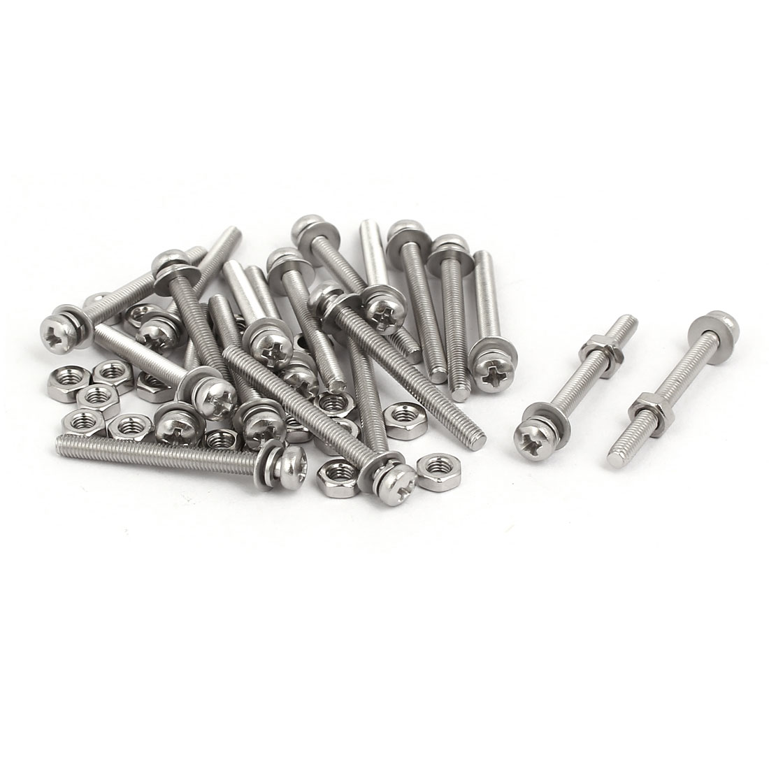 Uxcell 12/20/25 Sets M3 Screws - Paella Pan Steel recension och pris