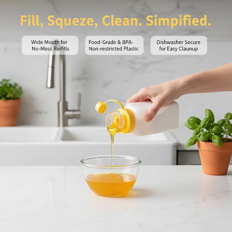 Squeeze Condiment Dispenser Du - Home Cooking Fast Foods recension och pris