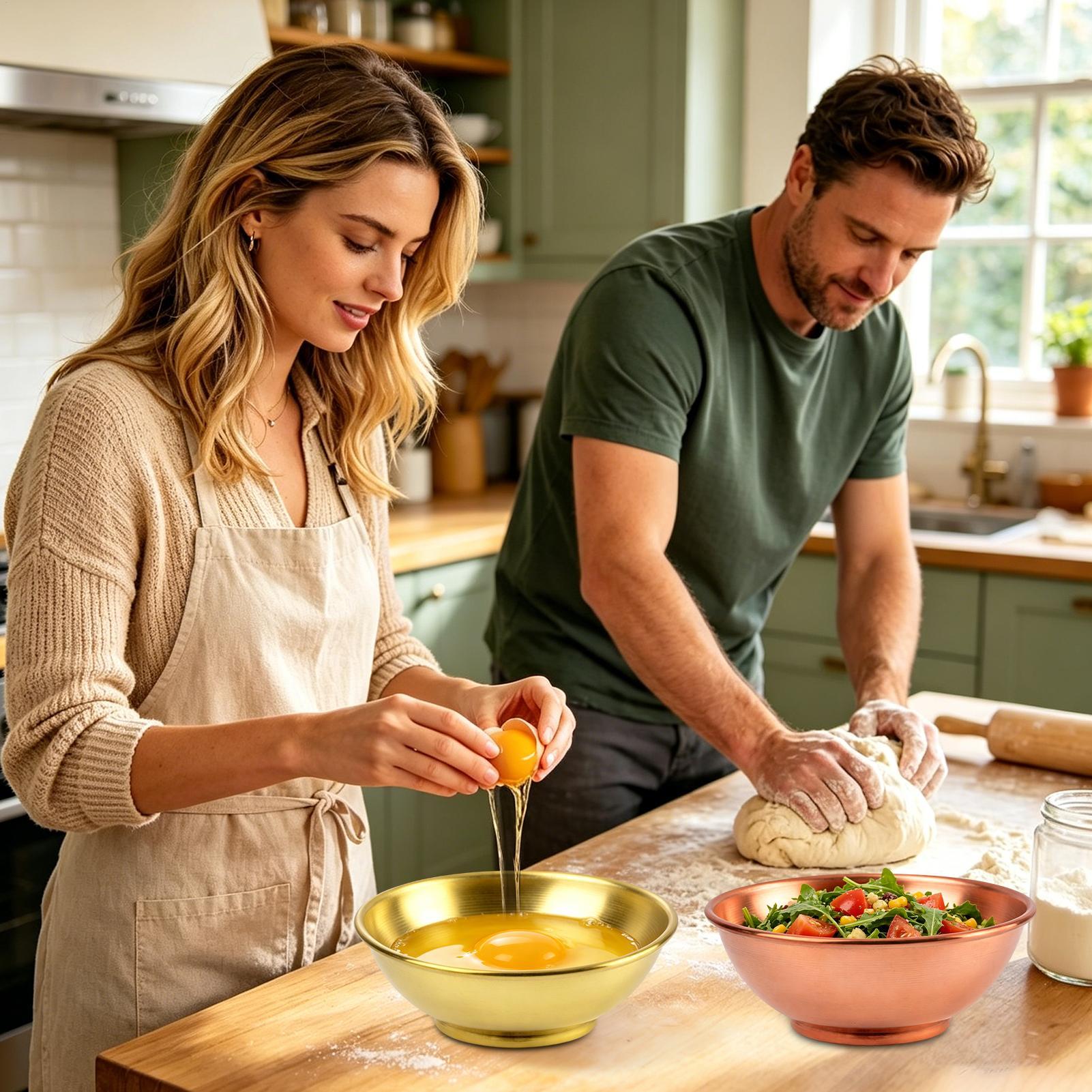 Copper Bowl Large Storage Cont - Home Cooking Food recension och pris