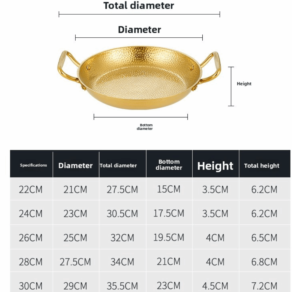Stainless Steel Seafood Paella - Paella Pan Steel recension och pris