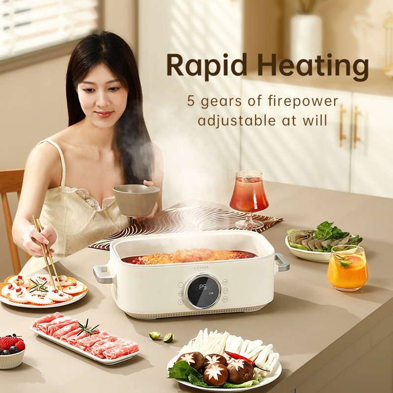 10L 3-in-1 Electric Food Steam - Home Cooking Fast Foods recension och pris