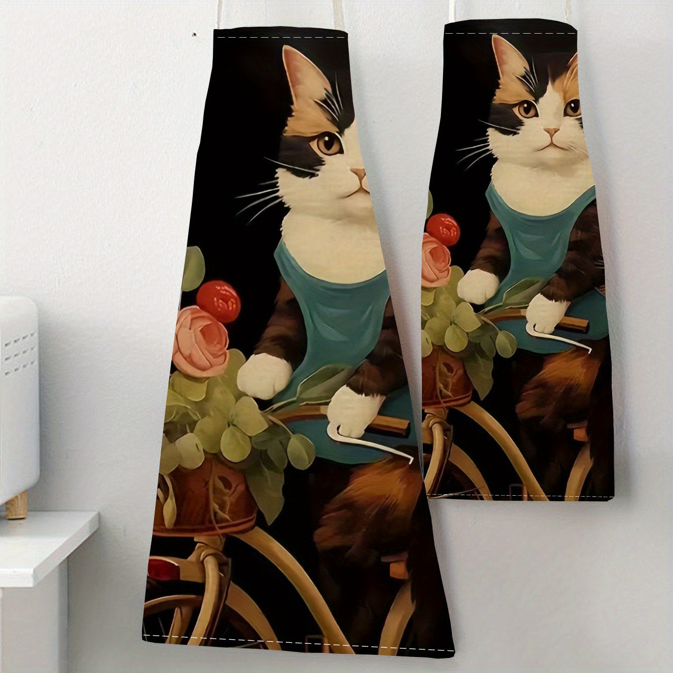 Linen Apron Funny Cat Sunglass - Home Cooking Ideas recension och pris