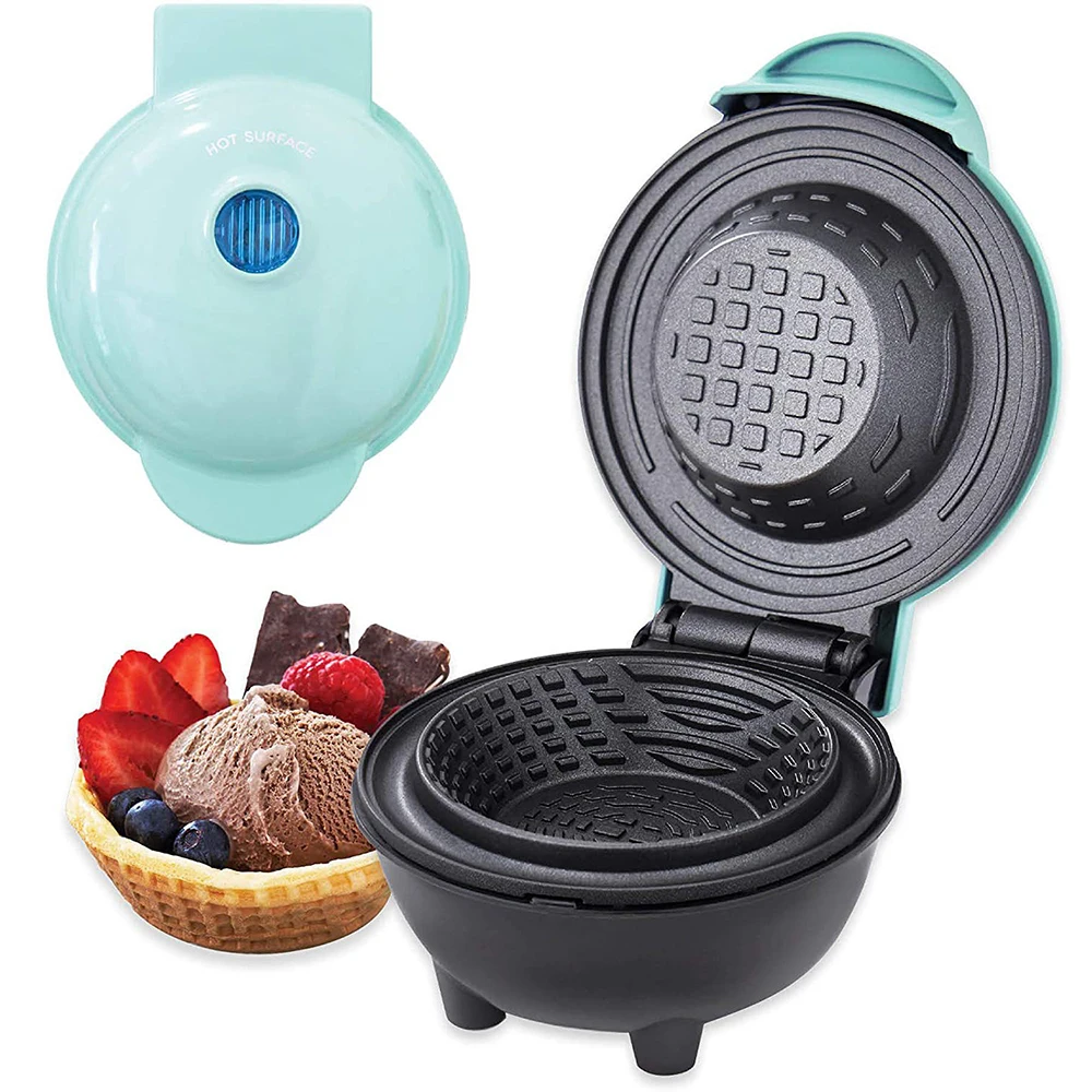 Mini Waffle Bowl Maker 220V Br - Home Cooking Egg Roll recension och pris